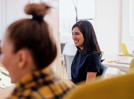 Woman Smiling